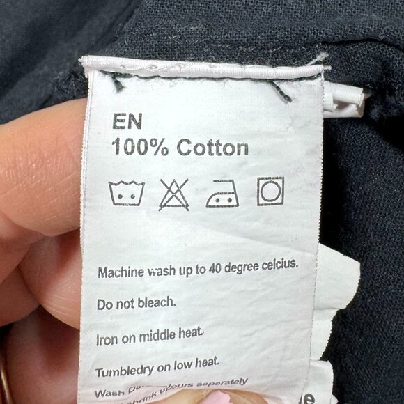 Epic Armoury Godfrey Shirt Epic Black Men's XL Larping Renaissance Castlecore - Picture 8 of 9